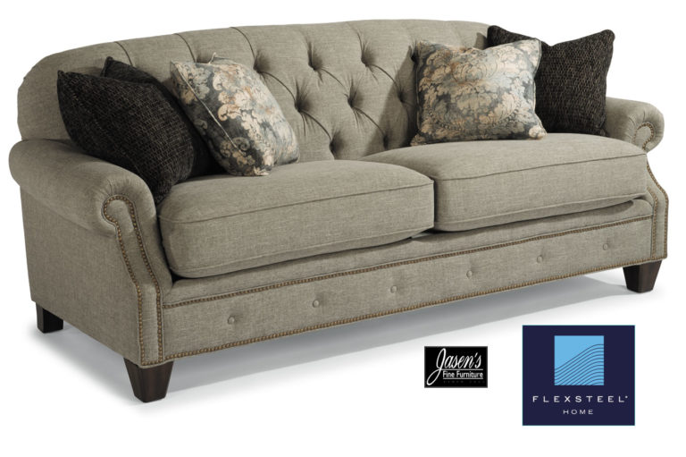 flexsteel champion sofa leather