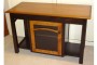 Amish Madison with Bow TV Stand