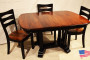amish elm dining table