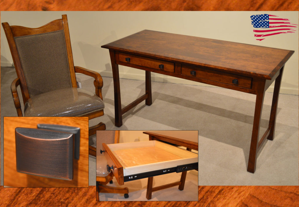 amish cherry desk