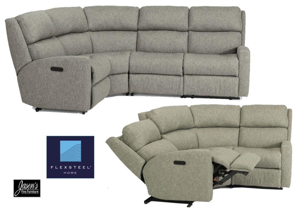 flexsteel catalina sectional