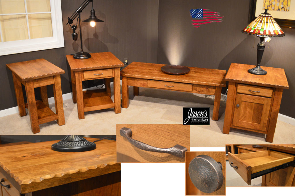 amish hewn tables