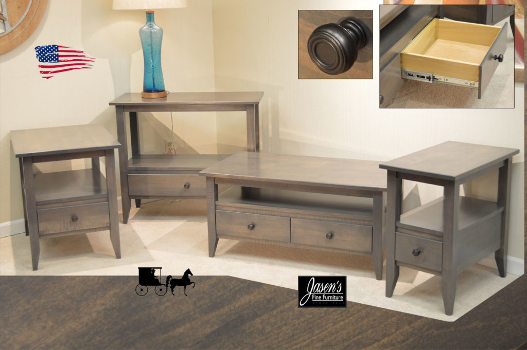 Amish Manhattan Smoke Tables