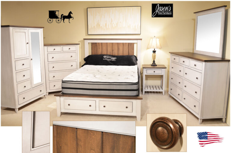 white amish bedroom furniture