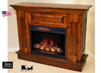 AMISH asbury fireplace mantel