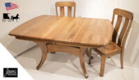 amish galveston hickory table