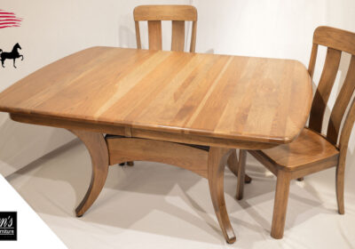 amish galveston hickory table