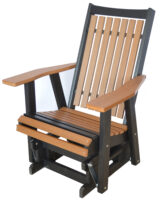 amish outdoor glider